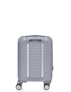 Frontec 54cm Expandable Small Carry-On Suitcase Cool Grey