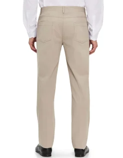 GABARDINE & CASHMERE STRETCH 5 POCKET TROUSER