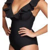 Gabriella D+ Cup Ruffle Underwire One Piece Swimsuit
