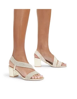 Gala Block Jewel 60 Leather Heel