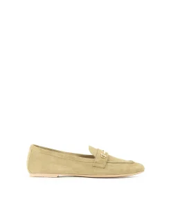 GALINA LOAFER WITH GOLD TRIM