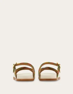 GANCINI ORNAMENT FLAT SANDAL