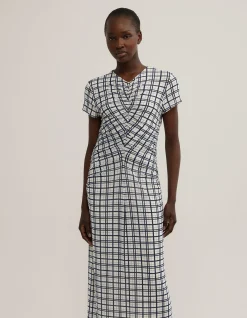Gather Mesh Dress