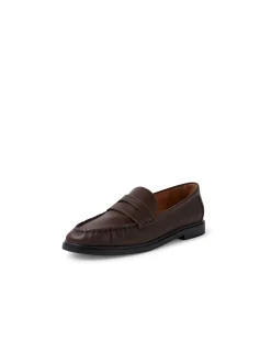 Gemia Espresso Shine Leather Loafers
