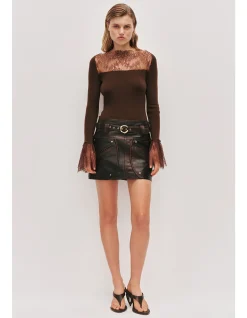 Genna Lace Knit Top