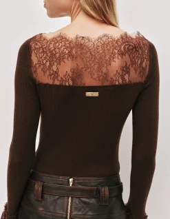 Genna Lace Knit Top