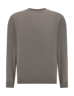 16GG SUPERFINE MERINO WOOL CREW NECK JUMPER