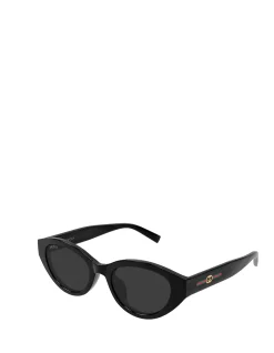 GG2105SA BLACK CAT-EYE SUNGLASSES