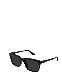 GG2114S BLACK RECTANGLE SUNGLASSES