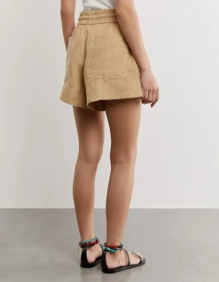 GIGI LINEN PULL ON SHORT