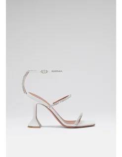 GILDA SANDAL 95 CL HEEL WITH CRYSTALS LEATHER