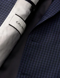 GINGHAM SUIT JACKET