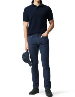 Glenvar Straight Stretch Cotton Long Leg Jeans
