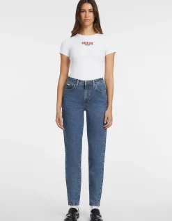 G06 Mom High Rise Relaxed Straight Jeans