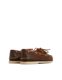 GOLD A/O 2-EYE BOAT SHOE