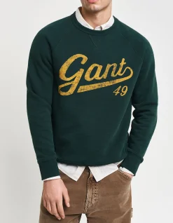 Graphic Crew Neck Sweatshirt