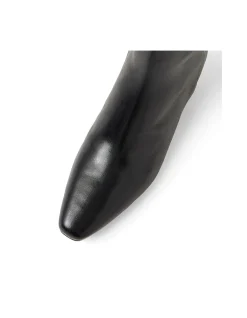 Gravitas Chisel Toe Leather Ankle Boots