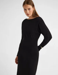 GRETA KNITTED BALLOON SLEEVE DRESS