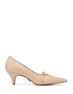 Gretalina Bisque Leather Pump