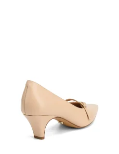 Gretalina Bisque Leather Pump