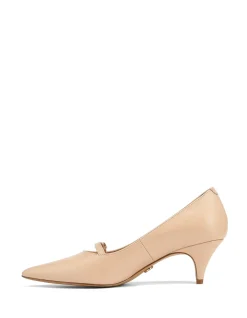 Gretalina Bisque Leather Pump