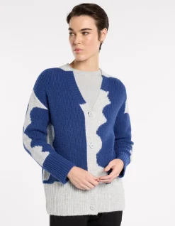 GRIDLOCK LONGLINE CARDIGAN