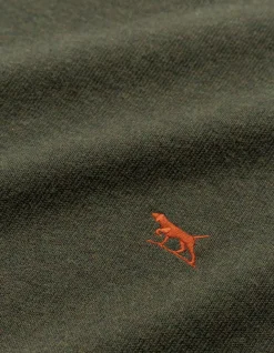 Gunn Crew Neck Sweat - Seaweed