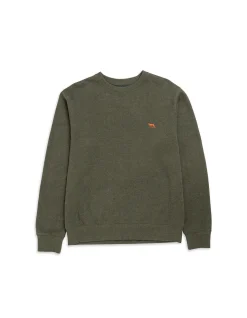 Gunn Crew Neck Sweat - Seaweed