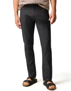 Gunn Straight Fit Micro Textured Long Leg Jean