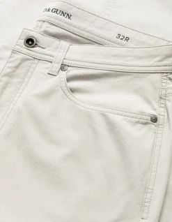 Gunn Straight Fit Micro Textured Long Leg Jeans
