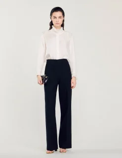 Haby Shirt with Ruffled Collar