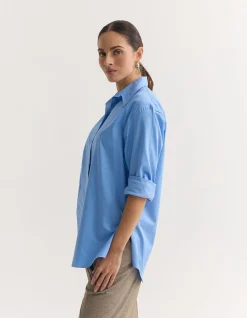 HAILEY OVERSIZE COTTON SHIRT