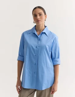 HAILEY OVERSIZE COTTON SHIRT
