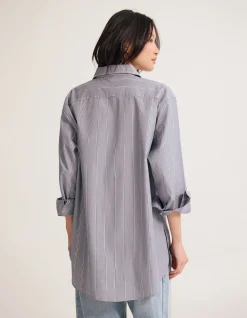 HAILEY STRIPE OVERSIZED SHIRT