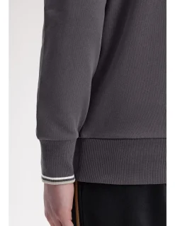 HALF ZIP SWEATSHIRT