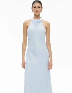 Halter Drape Dress