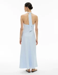 Halter Drape Dress