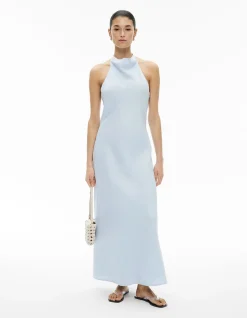 Halter Drape Dress
