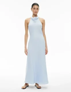 Halter Drape Dress