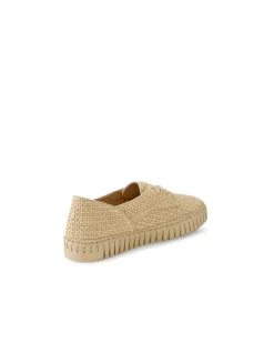 Hamburg Raffia Lace Up Casual Sneakers