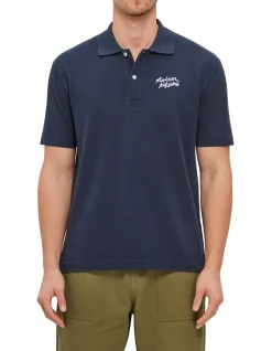 Handwriting Comfort Organic Cotton Polo Shirt