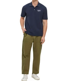 Handwriting Comfort Organic Cotton Polo Shirt