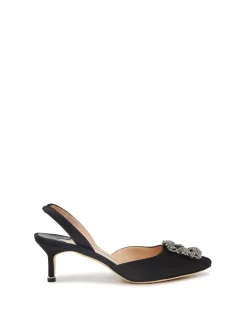 Hangisli Satin Slingback Heel 50mm