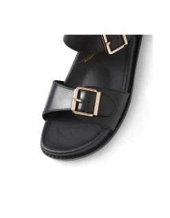 HANKA W ZR BLACK LEATHER