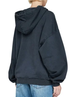 Harvey Sweatshirt Dark Washed Black