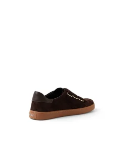 HAYEA Triple Strap Suede Trainers