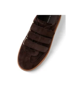 HAYEA Triple Strap Suede Trainers