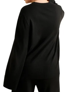 HAZEL CURVE KNITTED LOUNGE SWEATER