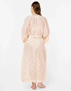 Hearts Maxi Kimono Robe