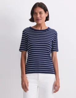 HEIDI STRIPE SHORT SLEEVE TEE